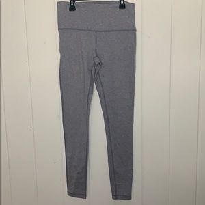 Zella lavender heather high waisted leggings